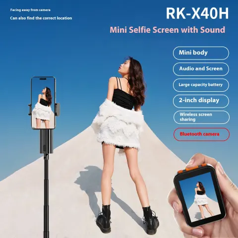 Screen Projection Remote Photo Bluetooth Selfie Stick