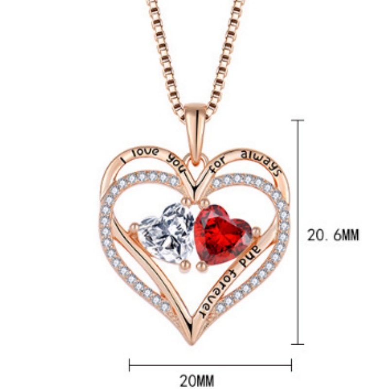 Double Love Double Diamond 4 Silver