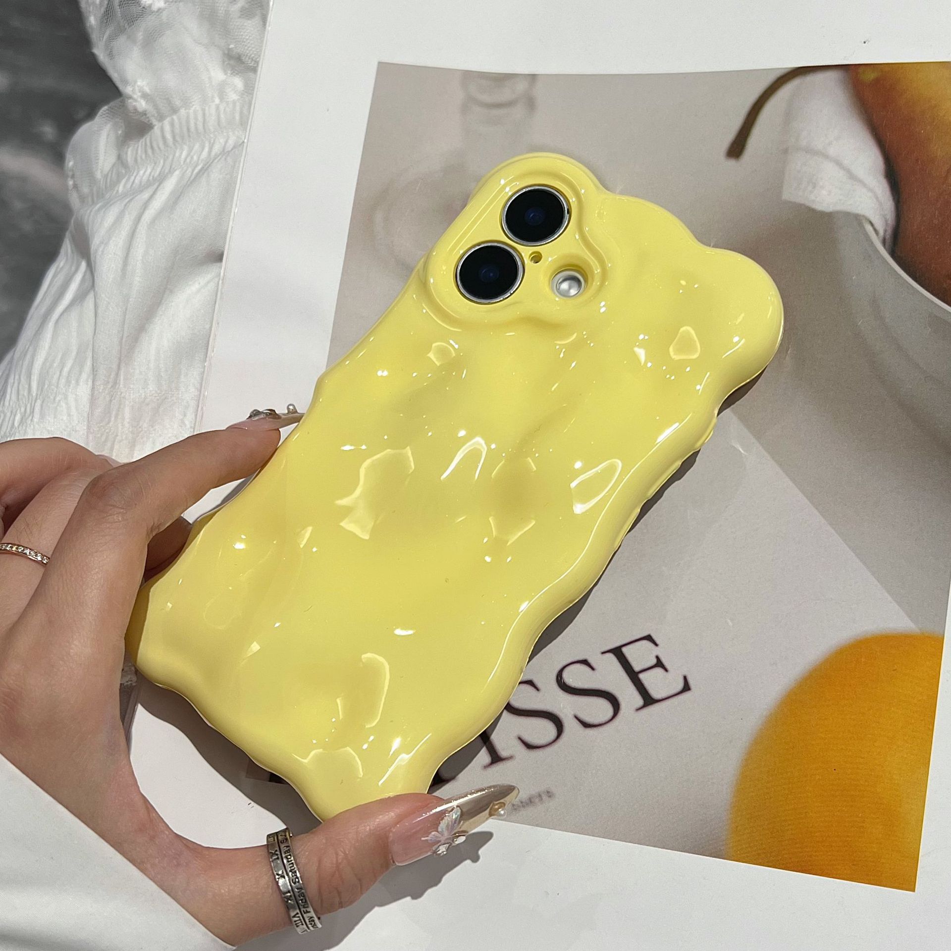 Creative And Versatile Macaron Solid Color Phone Case - Image 3