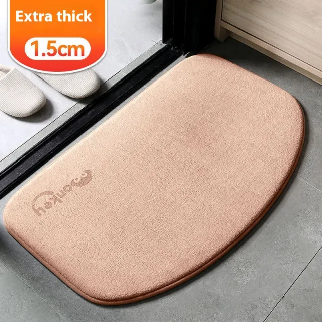 Toilet Floor Mat Bathroom Doorway Absorbent Foot Mat Toilet Non slip Carpet Doormat Monkey Camel - Shop at LoveMi
