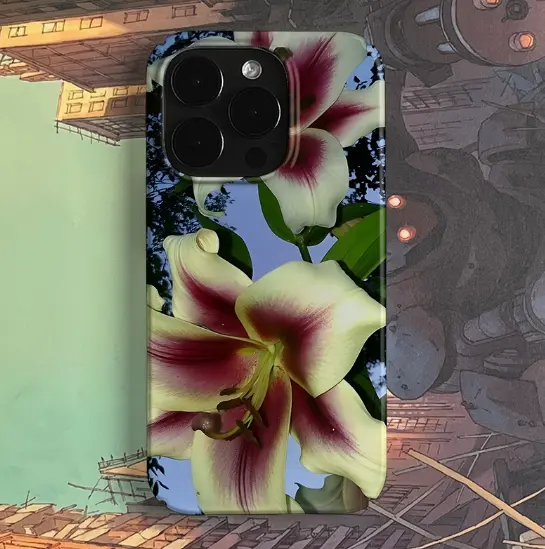 Dark Night Flower Trend Retro Art Phone Case