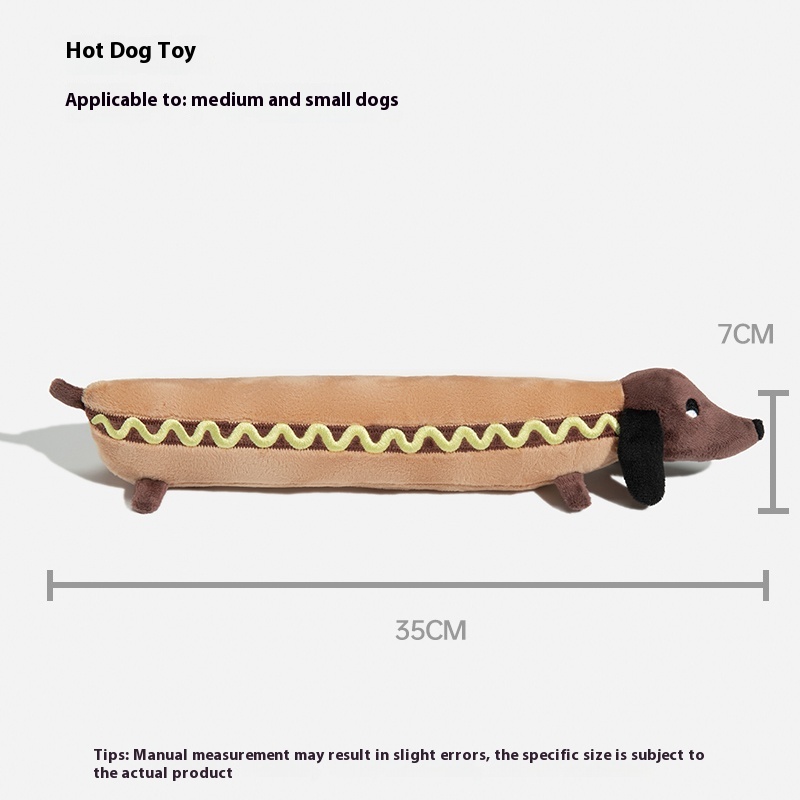 Self-Hi Relieving Stuffy Puppy Plan Sausage Dog Toys