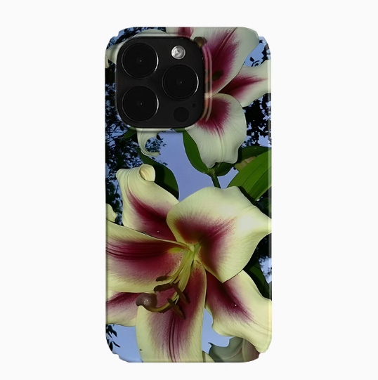 Dark Night Flower Trend Retro Art Phone Case - Image 2