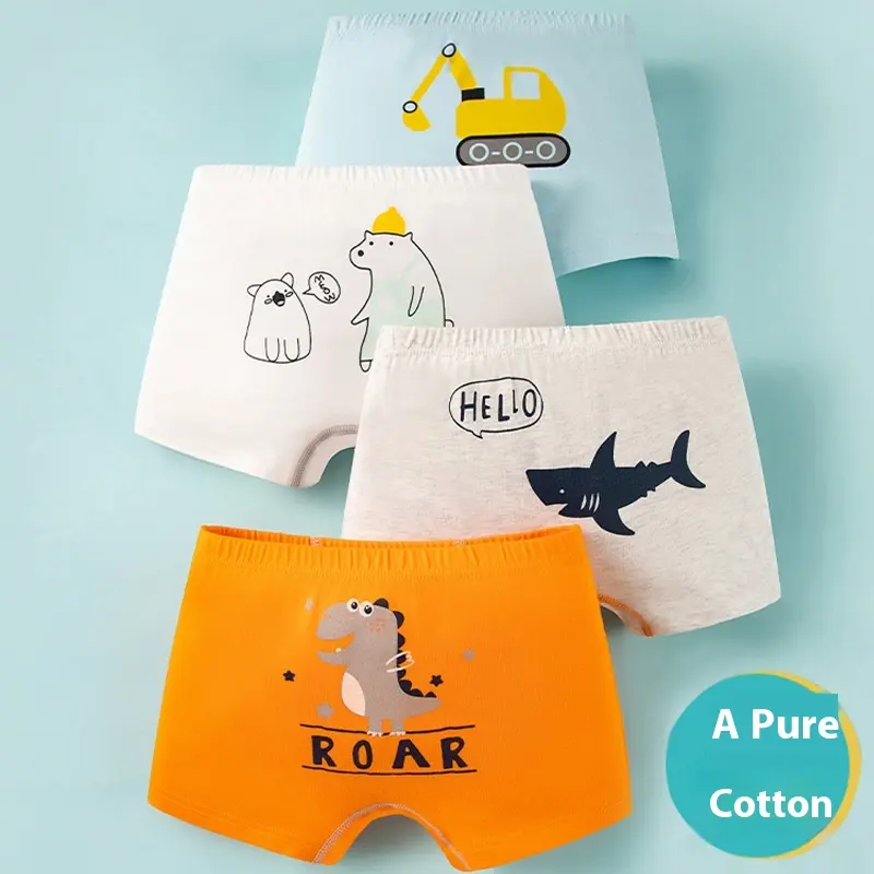 Breathable Cotton Shorts Children's Underwear Boys' Boxer