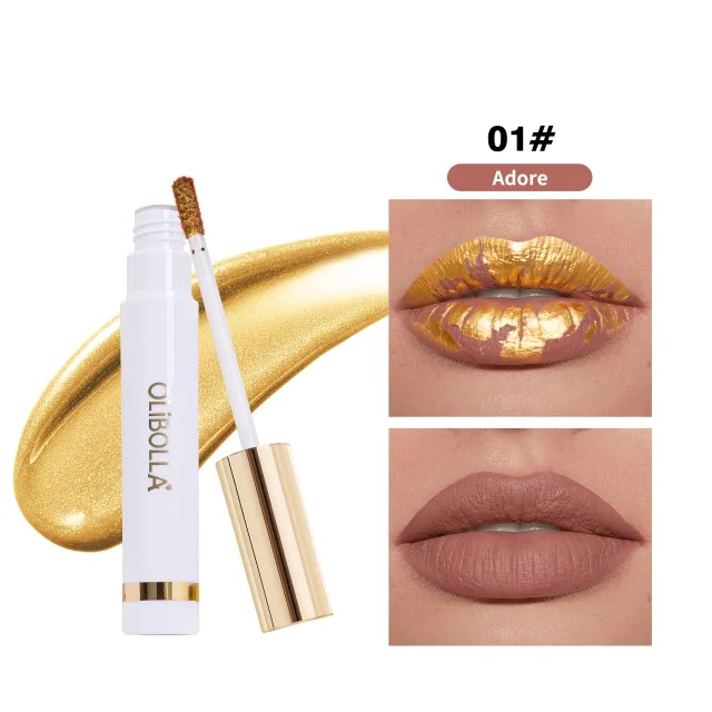 Lip Balm 24k Gold Tear And Pull Long Lasting Waterproof 01Adore - Shop at LoveMi