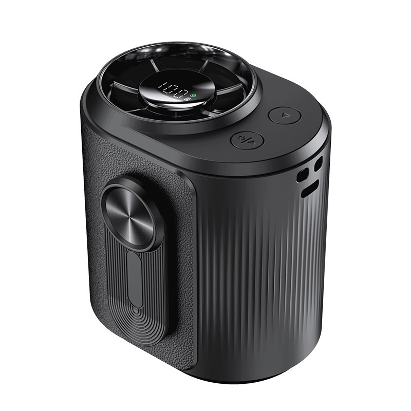 USB Charging Digital Display Portable Outdoor Wind Hanging Neck Fan - Image 4