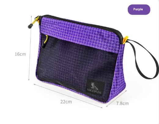 Outdoor Travel Toiletry Bag High grade Waterproof Strong Horse Portable Purple - Shop at LoveMi
