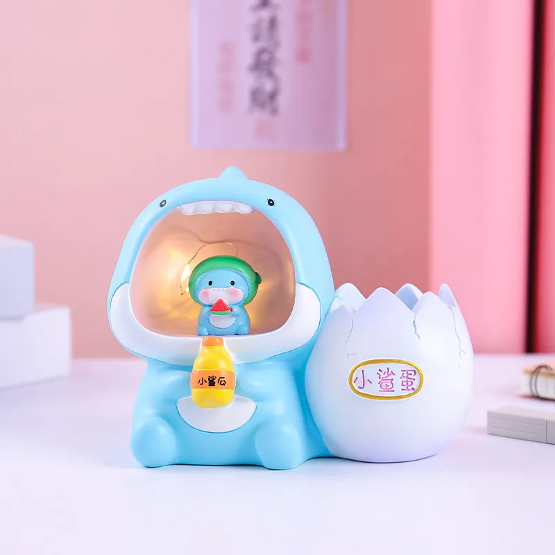New Cartoon Dream Resin Pen Lamp Decoration Series - 2104 54A Yellow Drink