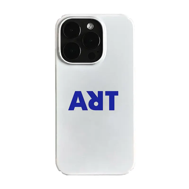 Blue Art English Art Niche Suitable For High-end Cartoon Phone Case