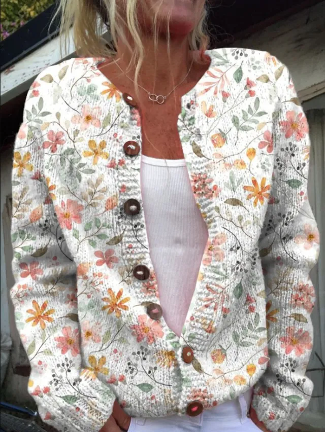 3D Digital Printing Cardigan Knitted Coat Hwjef8Dcef0 2Xl - Shop at LoveMi