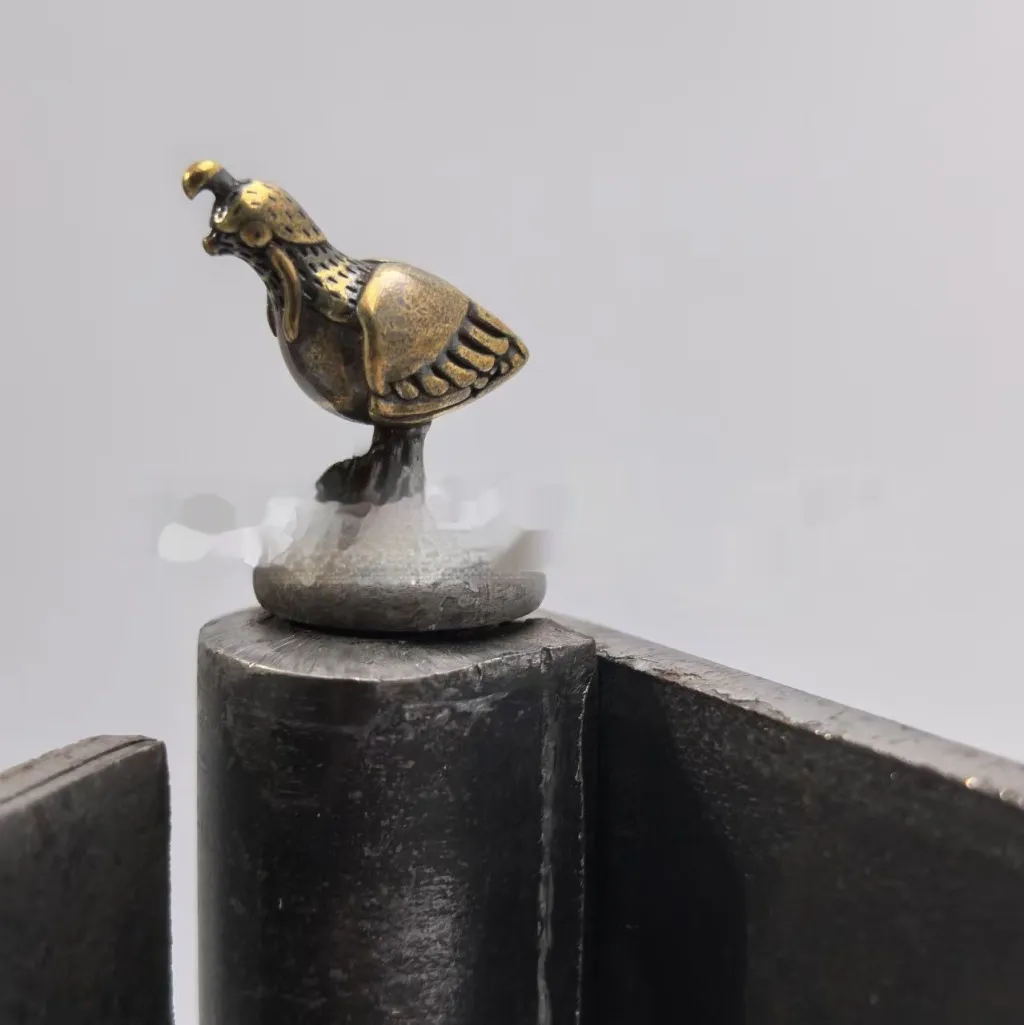Micro Landscape Simulation Small Animal Ornaments Brass Ornaments - Bird