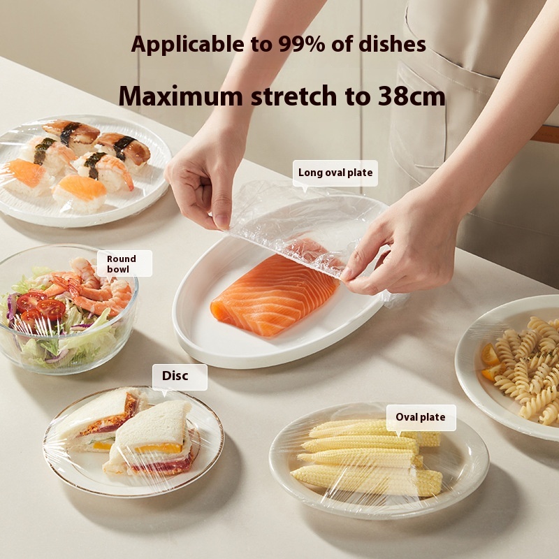 Disposable Plastic Wrap Cover Multifunctional Food Grade