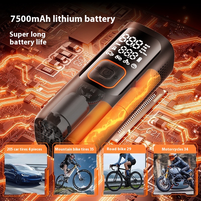 Portable Smart 19 Cylinder Wireless SUV Car Pickup Electric Vehicle Air