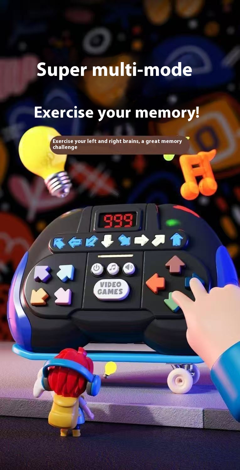 Máquina de juego musical con ritmo maestro, entrada, descompresión, juguetes de entrenamiento mental / Music Rhythm Master Game Machine Entrance Decompression Thinking Training Toys 23