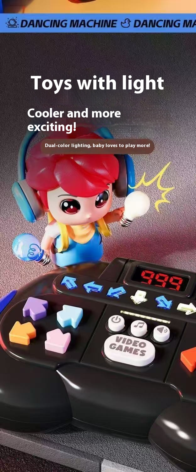 Máquina de juego musical con ritmo maestro, entrada, descompresión, juguetes de entrenamiento mental / Music Rhythm Master Game Machine Entrance Decompression Thinking Training Toys 19