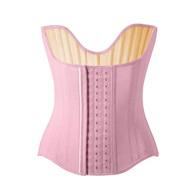 Hourglass Breathable Latex Sports Waist Shaping Waistband Pink - Shop at LoveMi