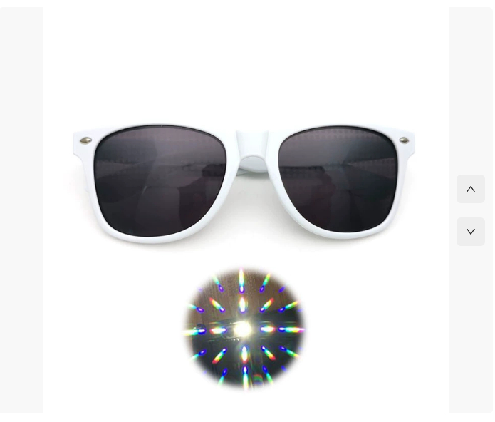 Fireworks Glasses Diffraction Love Special Effect