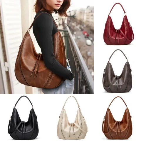 New Trend Retro Large Capacity Tote Shoulder Bag Tassel