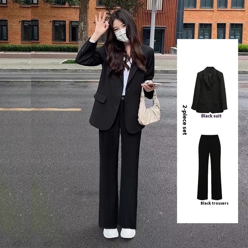 Female College Student Interview Work Clothes Two Piece Set L - Shop at LoveMi