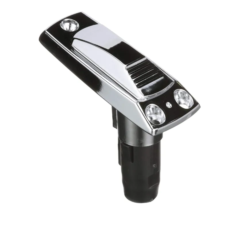 Boat Hardware Chrome Plated  Two Prong Stern Light Base