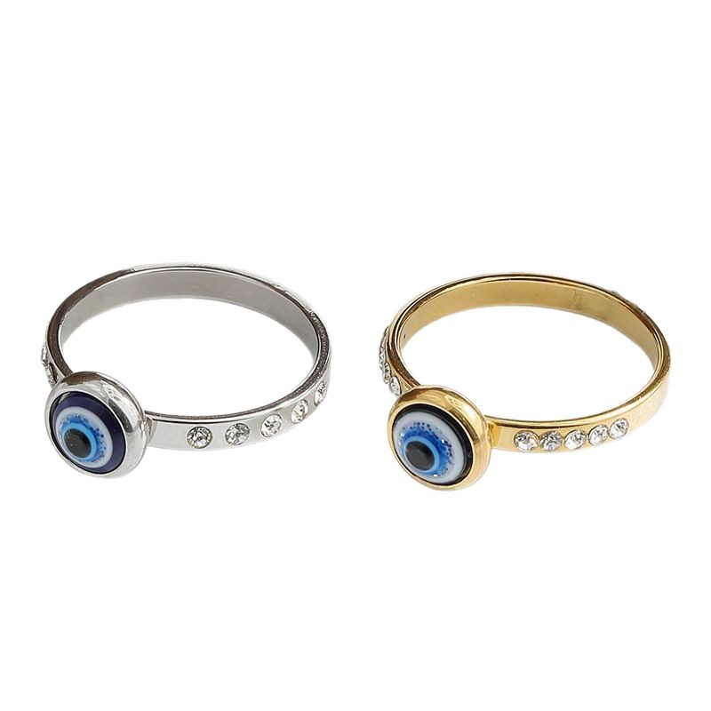 Golden Devil's Eye Ring