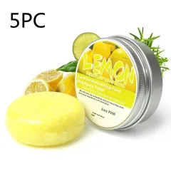 Ginger Skin Care Shampoo Conditioner Essential Oil Soap Nourishing - Lemon 5Pc - View 1