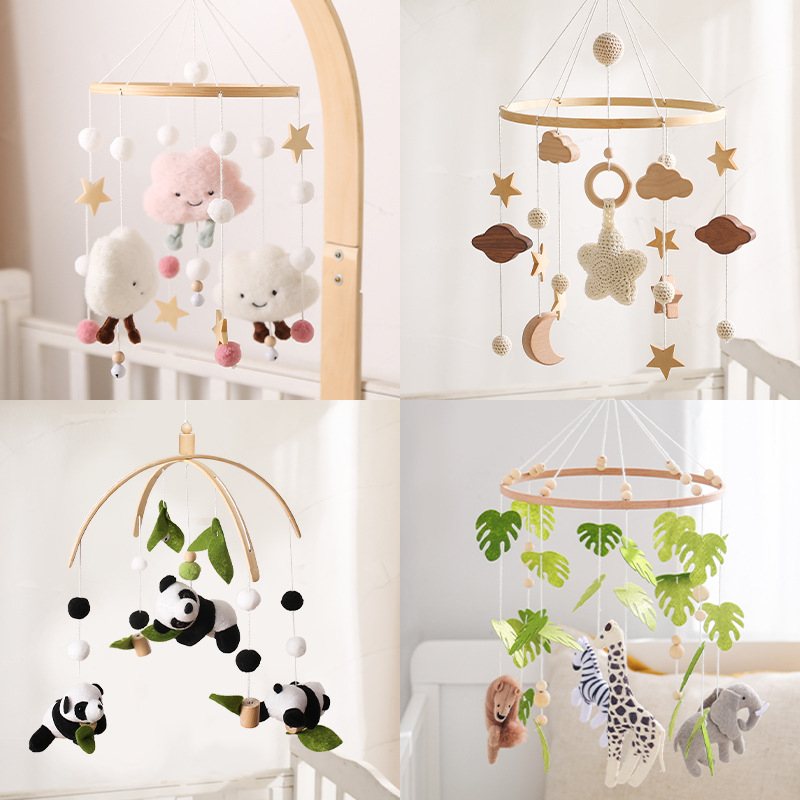 Ins Style Bee Flower Hand-woven Bed Bell