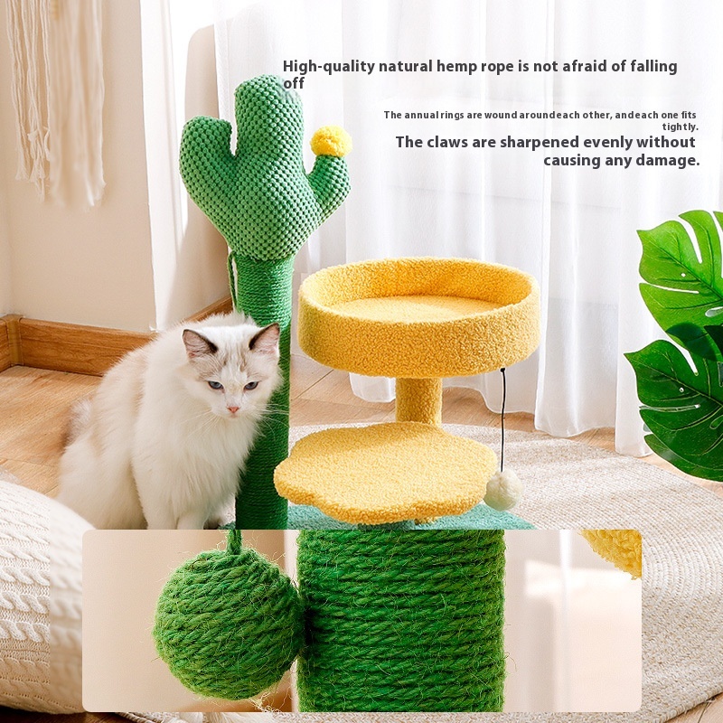 Cactus Integrated Cat Climbing Frame Toy