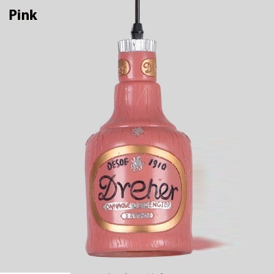Wine Bottle Pendant Creative Lighting Personality Wine Bottle Lights