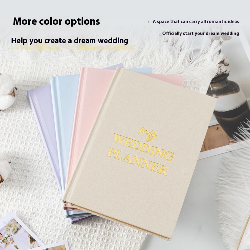 New European And American Wedding Planning Notes Notebook Asia 6