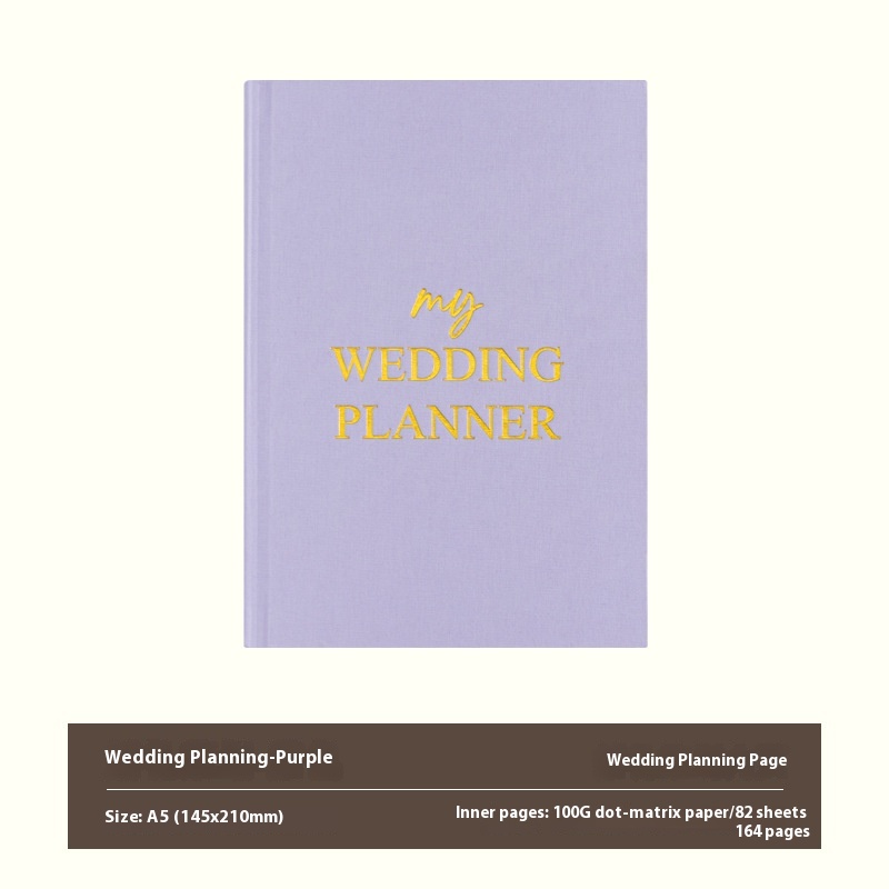 New European And American Wedding Planning Notes Notebook Asia 8