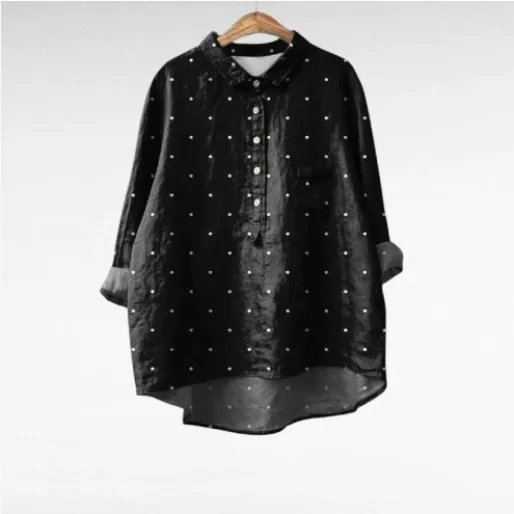 Casual Long Sleeve Shirt Animal Print Hawaiian Long Sleeve Blouse Color 11 - Shop at LoveMi