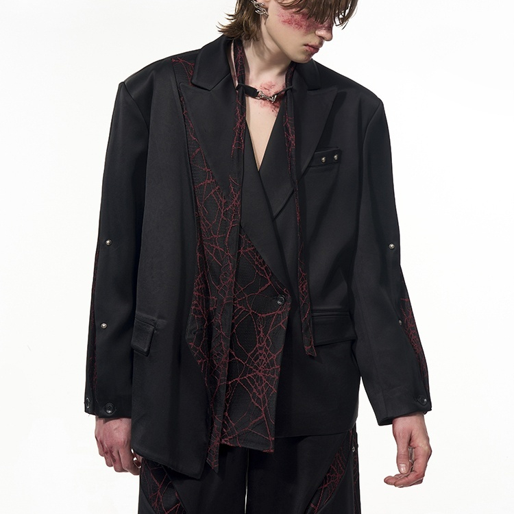 Original Two-piece Structural Stitching Suit