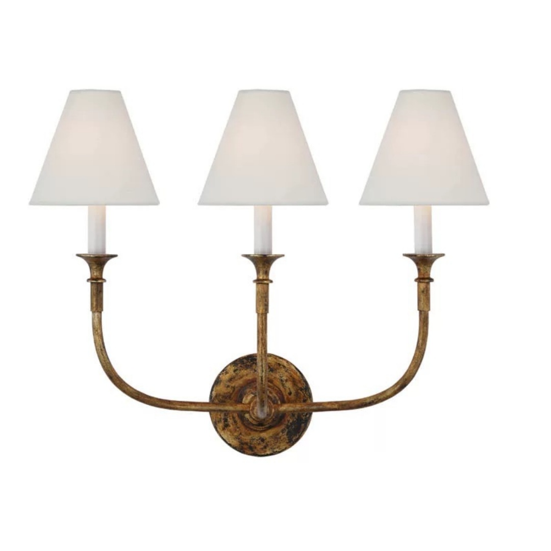 American Retro Bedroom Bedside Living Room Wall Lamp