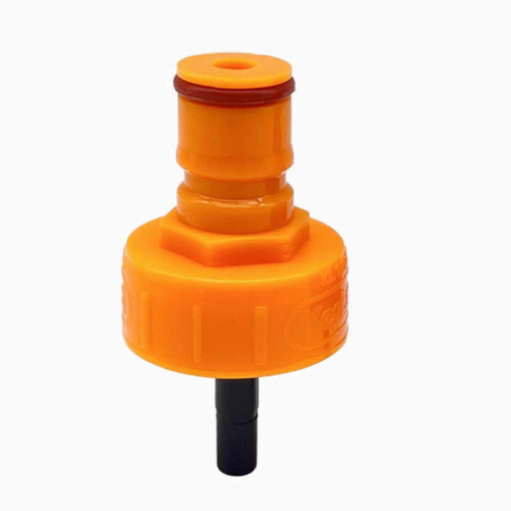 Plastic Coke Bottle Carbonized Cap Connector
