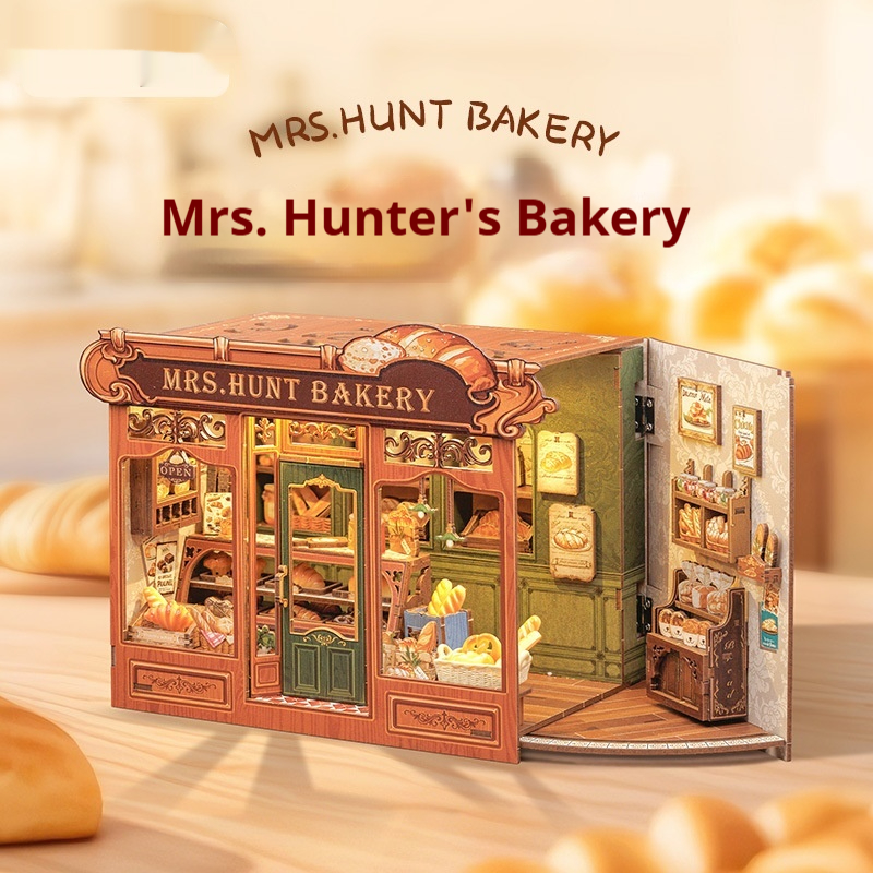 Bakery Miniature Scene Model DIY Hands-on Fight