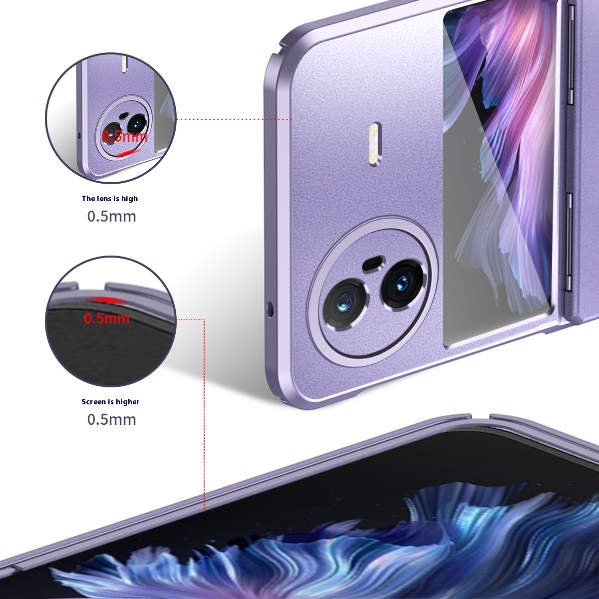 Matte Plating Phone Case Fashion Three-in-one - Image 8