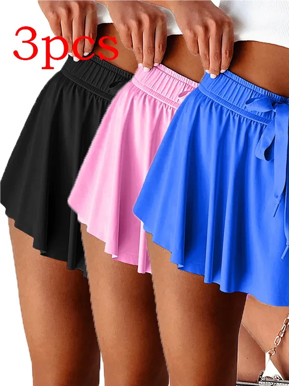Minimal Versatile High Waist Pleating Lace up Casual Shorts Set - Shop at LoveMi