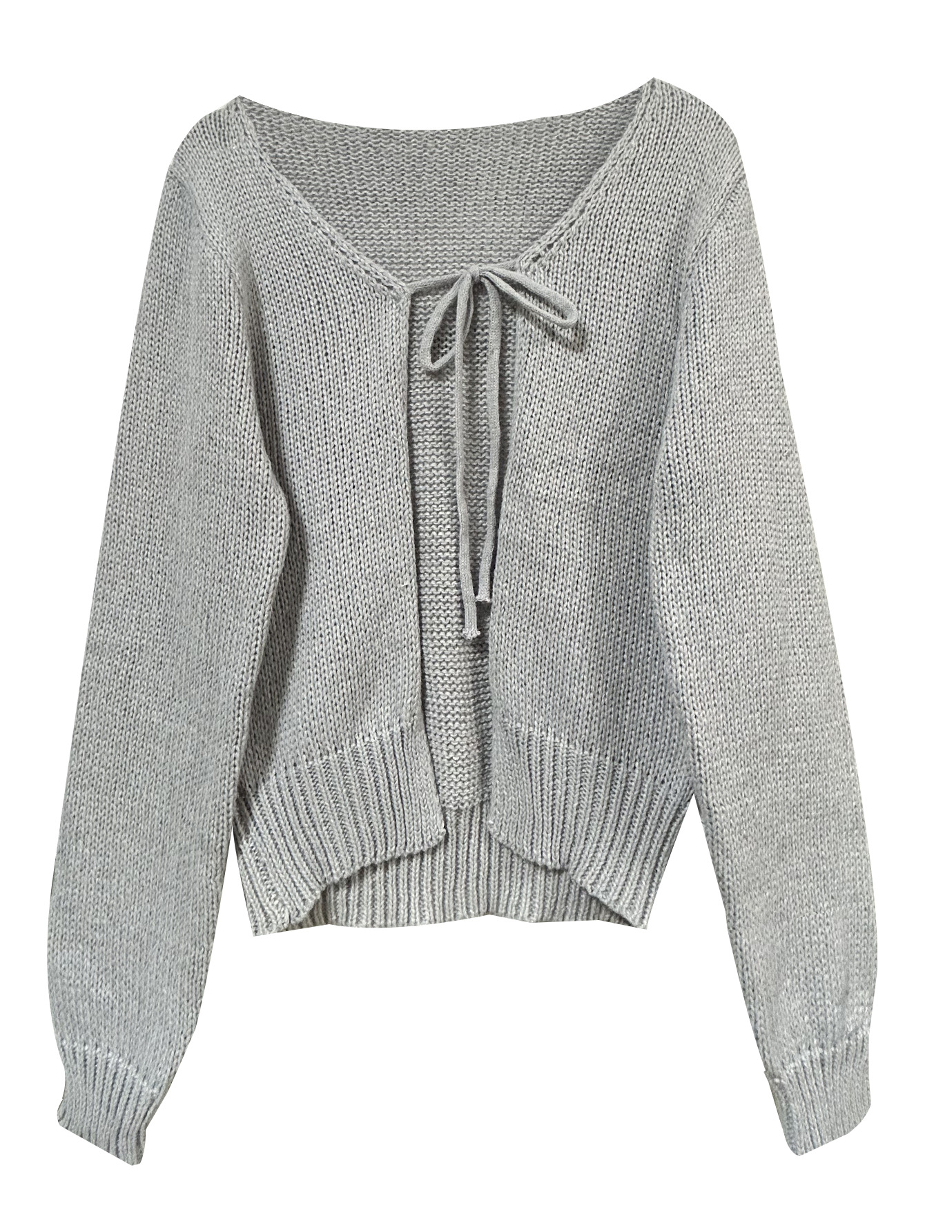 Female Retro Gentle Style Simple Knitwear