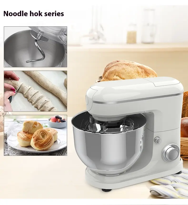 Three-in-one Stand Mixer 6L Large Capacity Cooking Machine