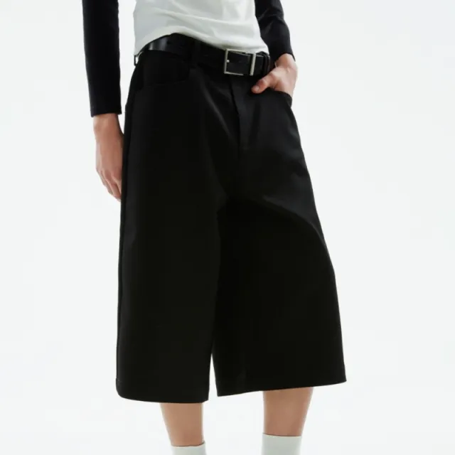 Solid Color Profile Suit Cropped Pants Trend All match Casual Black - Shop at LoveMi