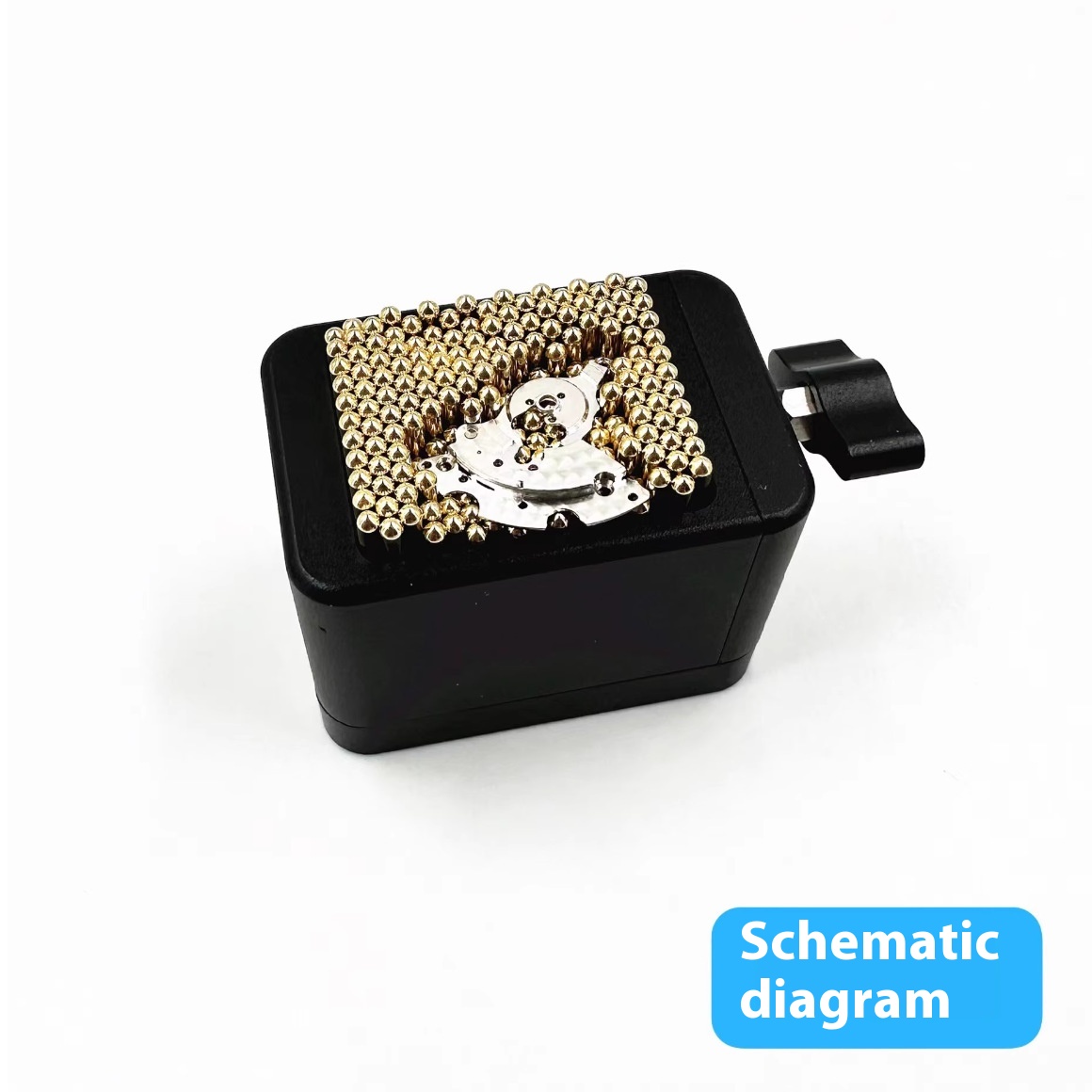 Multi-purpose Abrasive Tool Movement Plywood Fixed Base Watch Repair Tool