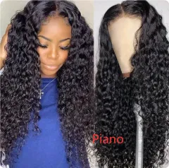 Fashion Front Lace Synthetic Wigs Wig - Piano Colour - View 1