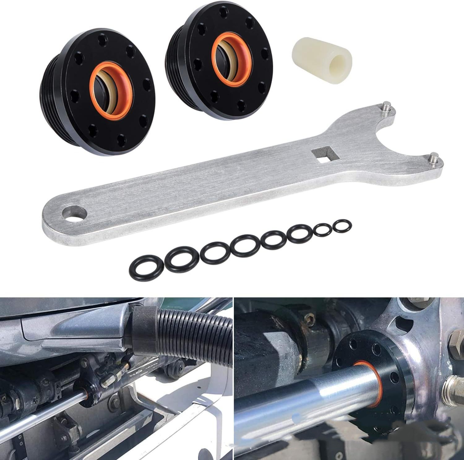 Marine Hydraulic Steering Cylinder Seal Kit Suitable