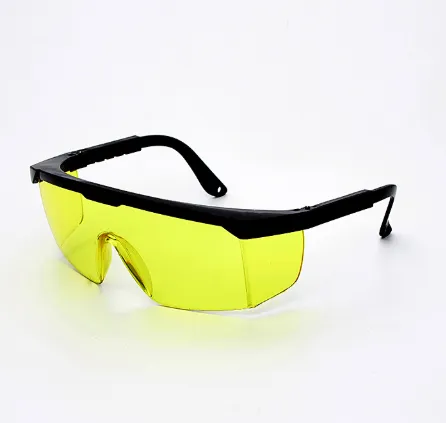 Fingerprint Protective Goggles Block UV400 And Blue Light Yellow - Shop at LoveMi