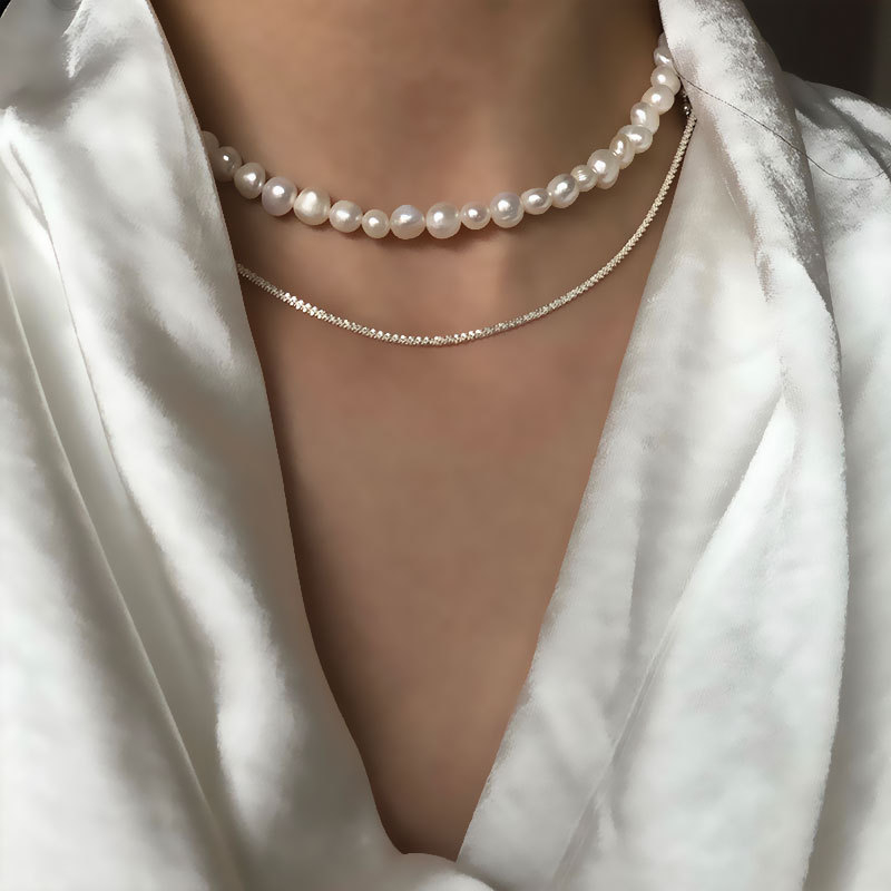 Starry Sky Collar Moon Diamond Necklace