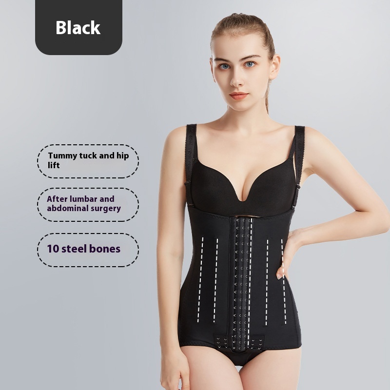 Waist And Abdomen Liposuction Body Shaping Clothes Elastic Waist Tight Elastic Sleeve
