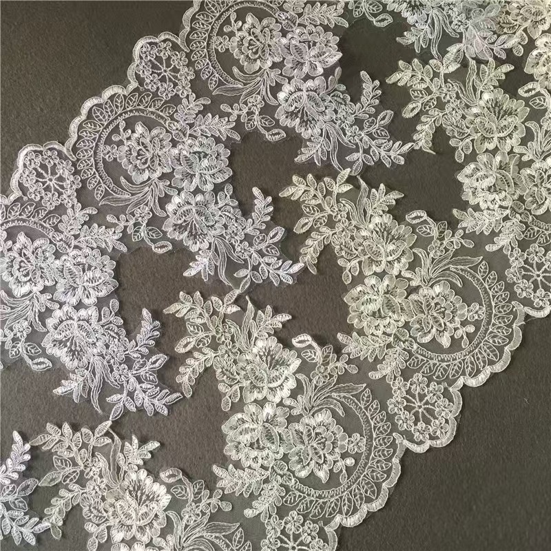 Lace Cloth Sticker Clothes Sewing Patch Embroidery Lace Accessories — image 1