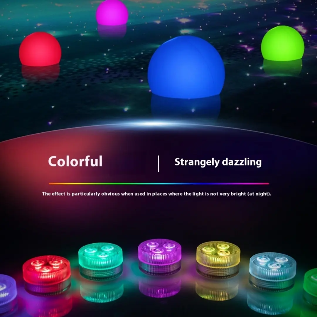 Led Waterproof Remote Control Fish Tank Diving
