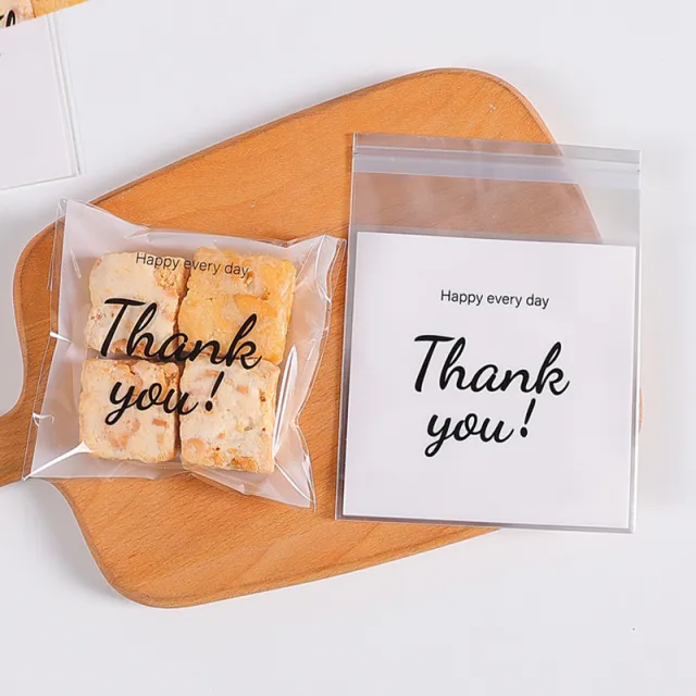 Snowflake Crisp Cookies Self adhesive Packaging Be Happy Every Day - Shop at LoveMi